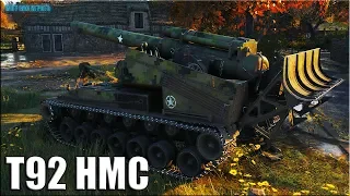 Жесть 9к урона на АРТЕ ✅ World of Tanks Т92 HMC