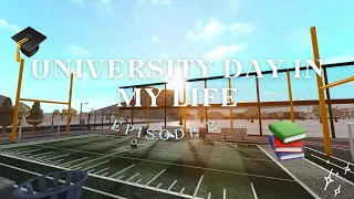 ♡ University day in my life 🎓📚 | Uni vlog | Welcome to Bloxburg Roleplay