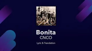 CNCO - Bonita Lyrics English and Spanish - Translation & Subtitles