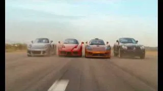 Redline clip - Race between Ferrari Carrera GT SLR