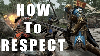 For Honor - How to Respect