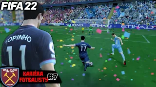 TOPINHO vs. MANCHESTER CITY! [Kariéra hráče FIFA 22 - #07]