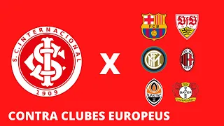 Todos os 12 GOLS do INTERNACIONAL CONTRA CLUBES EUROPEUS no Século XXI | Em Ordem Cronológica