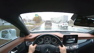 2016 Mercedes-Benz CLS 250 d 4Matic POV TEST DRIVE