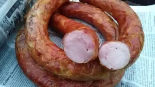 Домашняя колбаса/home-made sausage