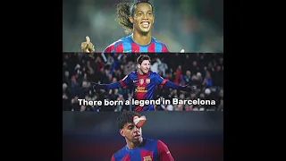 In every Madrid era there born a legend in Barcelona #messi #football #cr7