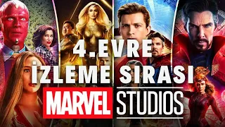 Marvel Sinematik Evreni Kronolojik İzleme Sırası (4. EVRE) 2023 GÜNCEL