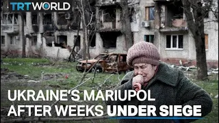Extent of damage in Ukraine’s Mariupol after weeks under siege