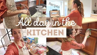 All Day In The Kitchen Meal Plan & Grocery Haul (Cooking & Cleaning for my Large Family)