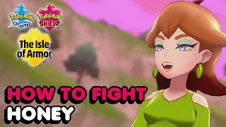 How To Fight HONEY (Secret Boss) In Pokemon Sword & Shield "The Isle Of Armor" DLC