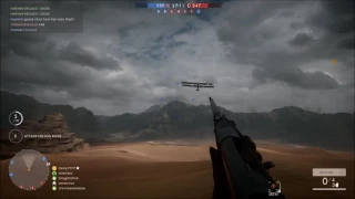 Battlefield 1 - Tankgewehr M1918 Tank Hunter Shot on Bomber! x3 KIA