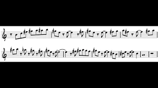 Bossa Antigua - Paul Desmond | Alto Sax Solo Transcription
