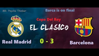 Real Madrid vs Barcelona 0-3 - All Goals highlights 2019