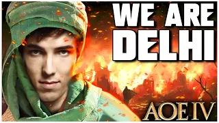 We Are Everywhere. We Are Legion. WE ARE DELHI! | AoE4 | Grubby