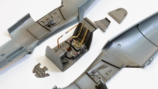 How to paint cockpit bf-109 1/48 Eduard. For beginners.