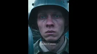 15 Minutes Until The End of WW1 #war #soldiers #worldwar #army #germany #sad #military #ww1 #netflix