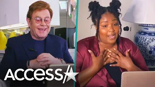 Lizzo And Elton John Gush Over Each Other