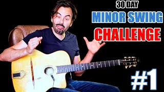 How to play the chords on Minor Swing (comping / rhythm guitar)