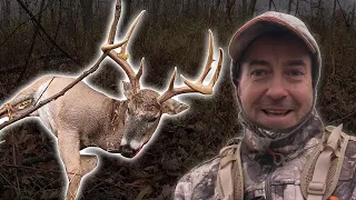 Heart Shot Buck SMASHES Into Ground!