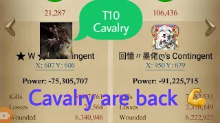 Clash Of Kings : Defending Strong Siege Rally in Offline Mode ~ Cavalry Defense ~ Cavalry is back 💪