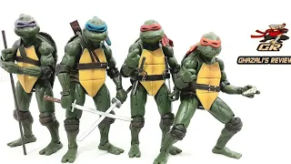 Fake/Bootleg NECA 1990 movie Teenage Mutant Ninja Turtles figures review #Ghazalisreviews #TMNT