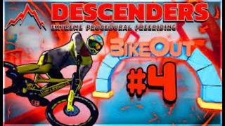 BIKEOUT 4 VS HARRYB GAMEZ (on a Bike DESCENDERS )