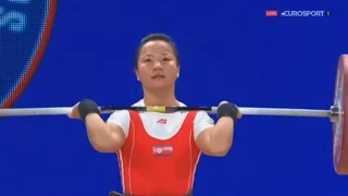 2015 World Weightlifting Championships, Women 48 kg  Тяжелая Атлетика. Чемпионат Мира