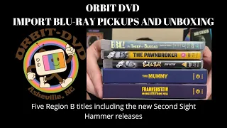 Import Blu-ray titles from Orbit DVD: Eureka, BFI and Second Sight Hammer Horrors