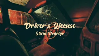 Driver's License by Olivia Rodrigo but you crashed your car in the rain. (Lyrics)