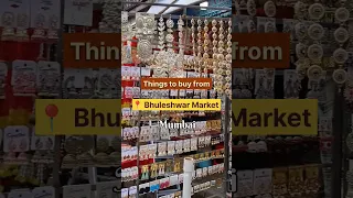 Bhuleshwar Street Shopping Market in Mumbai | #youtubeshorts #shortsvideo