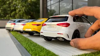 Best Compact Mercedes-Benz Real like Cars from my Collection | 1:18 Scale Diecast Model Cars