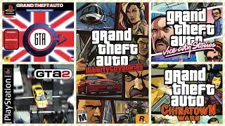 Запускаю 5 игр серии GTA на PSP