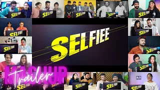 Selfiee - Official Trailer Reaction Mashup 😂💪 - Akshay Kumar, Emraan, Nushratt, Diana | Raj Mehta