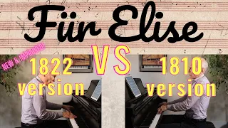 Für Elise: NEW & IMPROVED! The 1822 version never played VS the 1810 version we love.  Is IT BETTER?