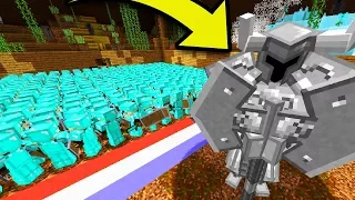 500 PRO VS 1 ULTRA BOSS 10000 HP W MINECRAFT - SYMULATOR WALK