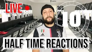 LIVE JUVENTUS SAMPDORIA || HALF TIME REACTIONS [feat. EL TACTICO]