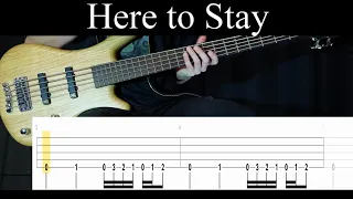 Here to Stay (Korn) - Bass Cover (With Tabs) by Leo Düzey