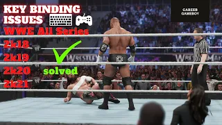 Can't Change controls permanently in WWE? | WWE key Binding issue Fix.