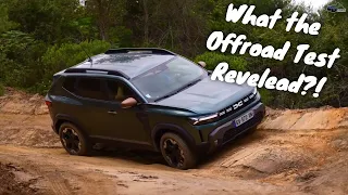 Dacia Duster 3 4x4 Press Offroad Test | 5 Things it Reveals