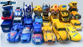 Fascinating Yellow & Blue TRANSFORMERS Toys | Rise of the BUMBLEBEE & OPTIMUS Revenge Animation