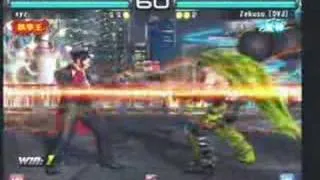 Leedy(Kazuya) VS Zekusu(Devil Jin)