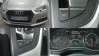 Instalare Buton Auto Hold Audi A4 B9 2016 2017 2018 2019