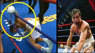 El Mexicano que CONSIDERABAN un simple "COSTAL" y RETIRÓ a la ultima leyenda del boxeo italiano