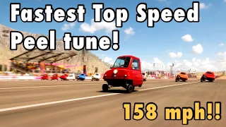 Fastest top speed Peel P50 tune!  -  Forza Horizon 5