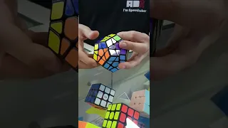 Así es un cubo megaminx 3x3 #rubikscube