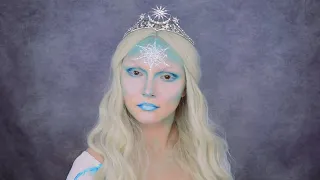 МАКИЯЖ СНЕЖНОЙ КОРОЛЕВЫ | МАКИЯЖ НА НОВЫЙ ГОД 2021 | SNOW QUEEN MAKEUP | MAKEUP TUTORIAL