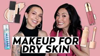 The BEST Makeup for Dry Skin: Foundation, Blush, Concealer, & More! (Makeup Artist Picks)