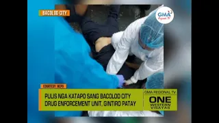 One Western Visayas: Pulis nga Katapo sang Bacolod City Drug Enforcement Unit, Gintiro Patay
