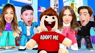 MEET OUR NEW KID!! (Roblox Adopt Me)