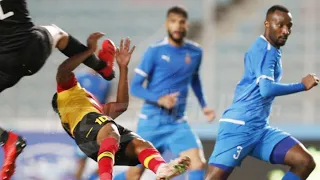 شاهد حارس مرمى الاتحاد كاد يقتل حمدو الهوني لاعب الترجي التونسي 😥😥